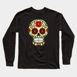 sugar skull Long Sleeve T-Shirt